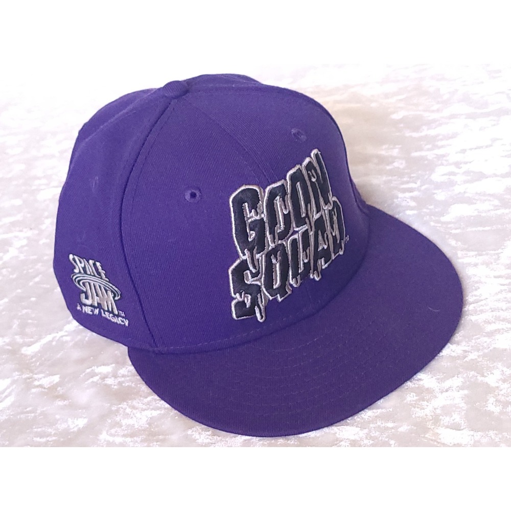 New Era Goon Squad  Space Jam A New Legacy 59FIFTY Fitted Cap Hat Purple 7 5/8